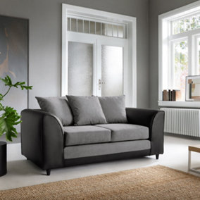 Dylan 2 Seater Sofa in Cool Grey
