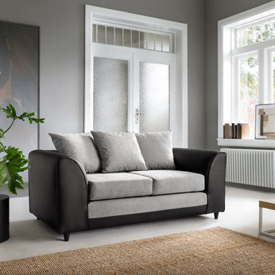 Dylan 2 Seater Sofa in Light Grey
