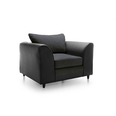 Dylan Collection Armchair in Black