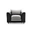 Dylan Collection Armchair in Light Grey
