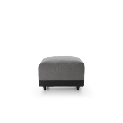 Dylan Collection Footstool in Cool Grey