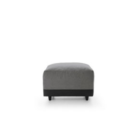 Dylan Collection Footstool in Cool Grey