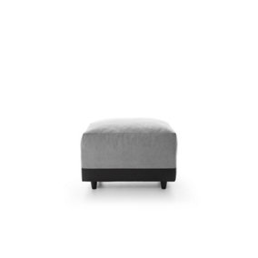 Dylan Collection Footstool in Light Grey