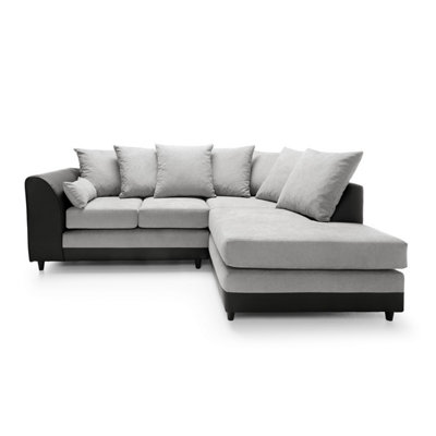 Grey sectional deals right facing