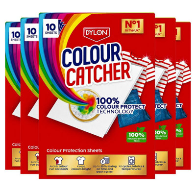 Dylon Colour Catcher Laundry Protection Sheets,(5x10 sheets)
