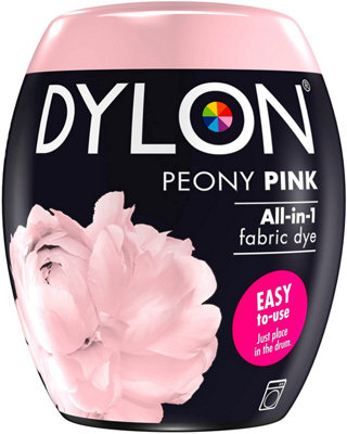 Dylon Machine Dye Pods 350g Fabric Dye Colour For Clothes PEONY PINK