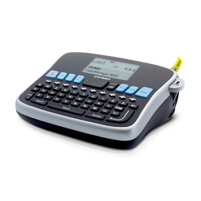DYMO Desktop Label Maker LabelManager 360D Rechargeable Hand-Held Label ...