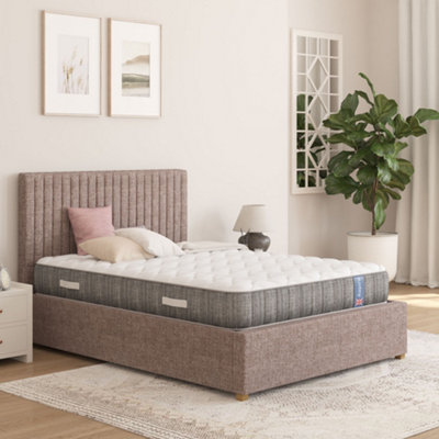Dynamic Airflow Pocket Sprung & Natural Fillings Mattress, Size Single