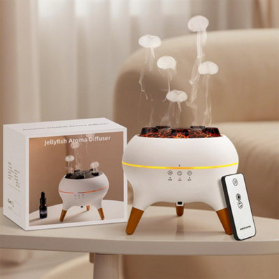Dynamic Jellyfish Essential Oil Diffuser Remote Control Air Diffuser Humidifier