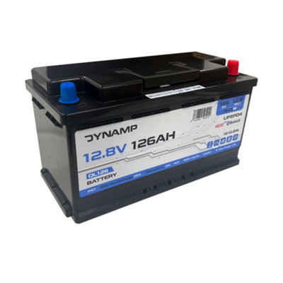 Dynamp DL126 LiFePO4 12.8V 126Ah 1613W Lithium Leisure Battery