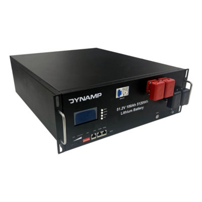 Dynamp LiFePO4 DLR5120 51.2V 102Ah 5223W Rack Mounted Battery