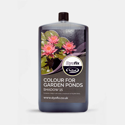 DYOFIX SGP SHADOW POND DYE - 15, 300ml bottle Treats 15,000 litres