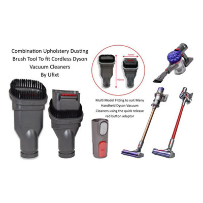 Dyson Cordless Vacuum Cleaner Combination Upholstery Dusting Brush Tool by Ufixt