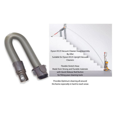 Dyson DC25 DC25I Vacuum Cleaner Hose Assembly Grey Iron Silver by Ufixt - 4