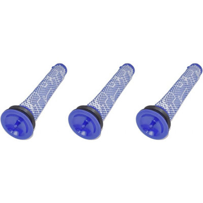 Dyson DC58 DC59 DC61 DC62 V6 V7 V8 Animal Vacuum Cleaner Washable Pre Motor Stick Filters x 3 by Ufixt