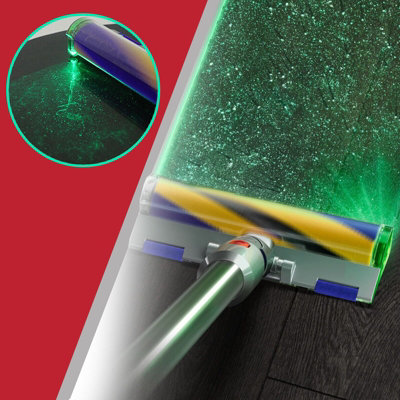 Dyson Laser Floor Head Brush V7 SV11 Fluffy Detect Vacuum Cleaner