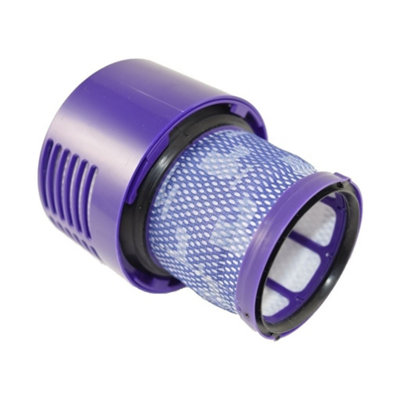 Washable Big Filter Unit For Dyson V10 Sv12 Cyclone Animal Absolute Total  Clean Cordless Vacuum Cleaner, Replace Filter