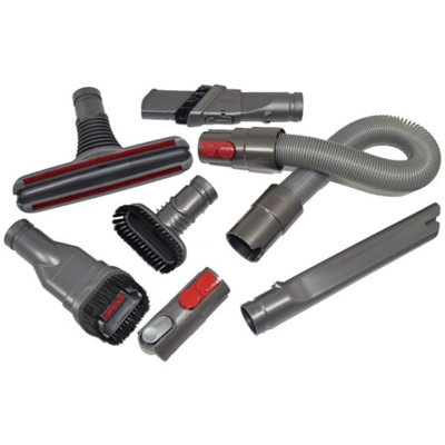 Tuyau flexible pour aspirateur Dyson V15 V11 V10 V8 V7 Series, Kit d' accessoires pour Dyson V15 V11 V10 V8 V7 Tuyau extension & bouton fixation