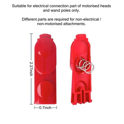 Dyson Wand Release Red Button Clip Pole Tube Latch Tab Spring V7 V8 V10