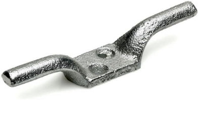 Dzina Cleat Hook Galvanised 4-inch (Pack of 1)