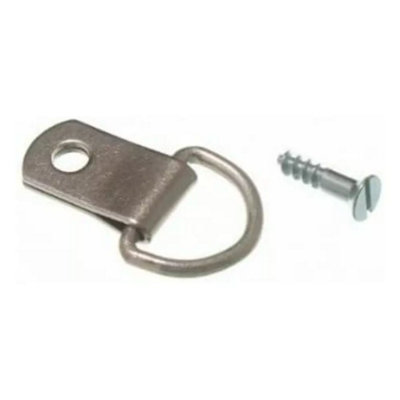 2 Hole D Ring Nickel Plated 500 Pack