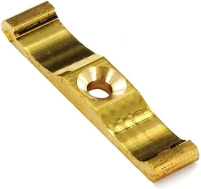 Dzina Turn Button Catch, 38mm (1.1/2 Inch), Solid Brass, Pack of 1