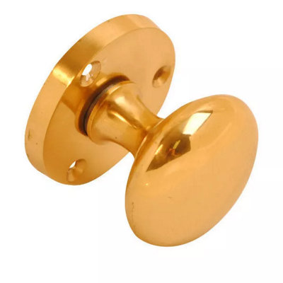 Dzina Victorian Brass Knobs (Pack of 1)
