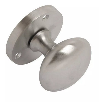 Dzina Victorian Satin Chrome Knobs (Pack of 1)