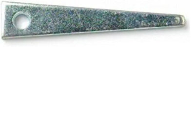 Dzina Zinc-Plated 75mm Traditional Hammer-in Vine Eyes for Garden Fixtures  Pack of 10