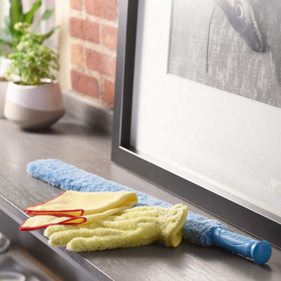 E-Cloth Cleaning & Dusting Wand Microfiber Duster Washable and Reusable - 8
