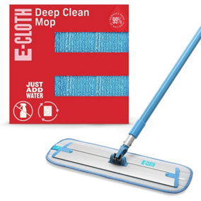 E-Cloth Deep Clean Telescopic Lightweight Washable Mop Head Extendable up to 1.5m