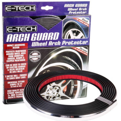 Anti-Collision Bright Chrome Plate Edge Guard Sticker Protector Trim Tape Bumper