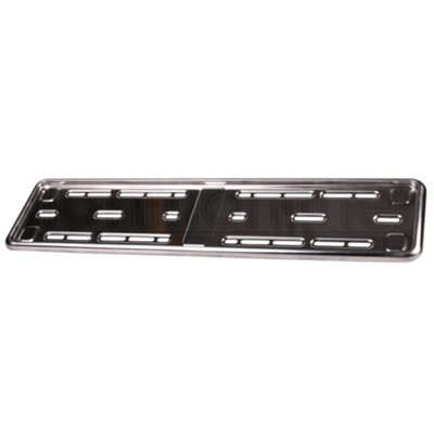 E-tech Stainless Steel Car Registration Number Plate Holder Surround ...