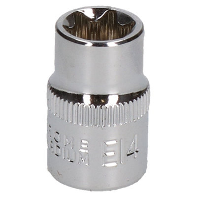 E14 Female Torx Socket Star Bit 3/8