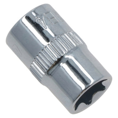 E14 Female Torx Socket Star Bit 3/8
