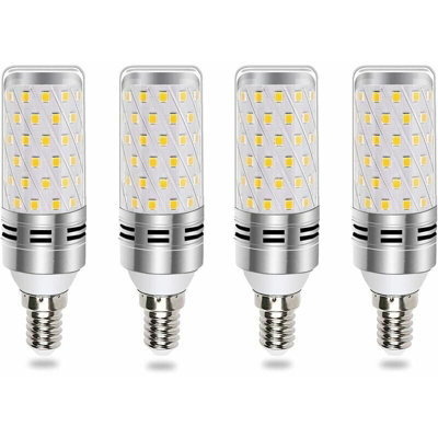 E14 Led Bulb 16W Cool White 6000K, Equivalent To Halogen E14 100W 120W ...