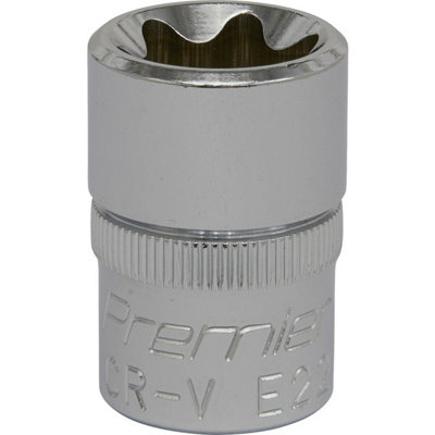 E22 TRX Star Socket Bit - Premium 1/2 Inch Drive Tool for Professionals and DIYers