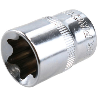 E24 Female Torx Socket Star Bit 1/2