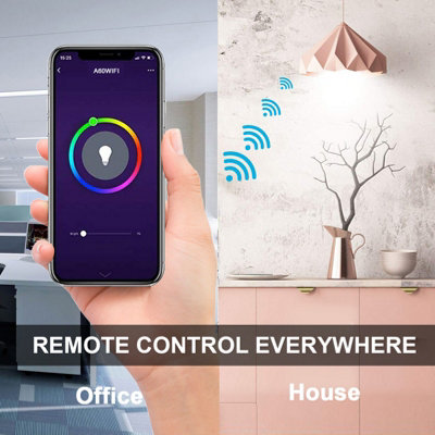 E27 10W LED Smart WiFi RGB Bulb, Android/IOS Compatible