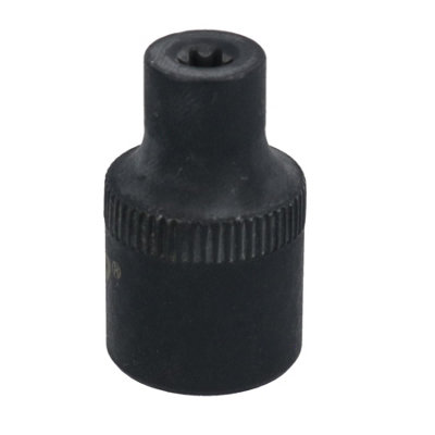 E5 Female Impacted Impact Torx Star E Socket 3/8in Drive Shallow