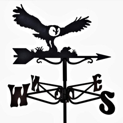 Eagle And Mouse Weather Vane Metal Rustic Ornament Outdoor Rooftop ...