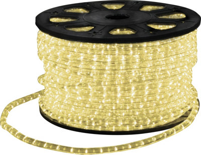 Eagle Static LED Rope Light Kit With Wiring Accessories Kit 90m Warm White - 4