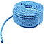 EAI - Blue Poly Twisted Strong Rope - 10mm x 30metres