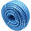EAI - Blue Poly Twisted Strong Rope - 12mm x 30metres