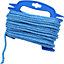 EAI - Blue Poly Twisted Strong Rope - 6mm x 20metres - Handy Winder