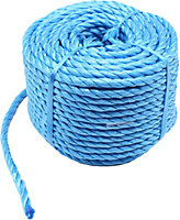 EAI - Blue Poly Twisted Strong Rope - 6mm x 30metres
