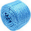 EAI - Blue Poly Twisted Strong Rope - 6mm x 30metres