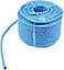 EAI - Blue Poly Twisted Strong Rope - 8mm x 30metres