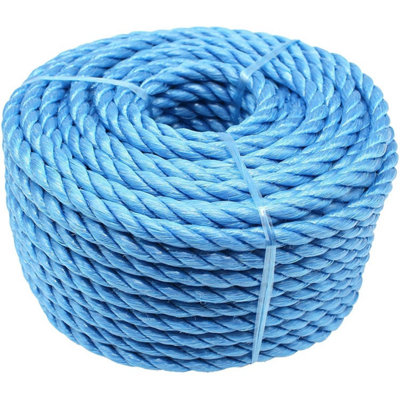 EAI Blue Rope Polypropylene Strong Poly  General Purpose Rope - 10mm x 30metres