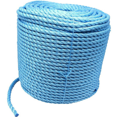 EAI Blue Rope Polypropylene Strong Poly  General Purpose Rope - 12mm x 220metres